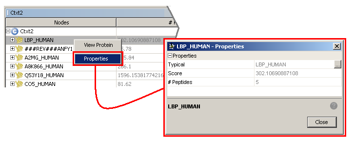 How to access object properties