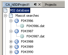 Search contexts hierarchy