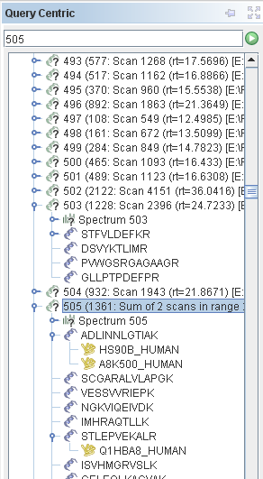 Query centric view